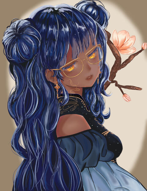 Art I did for a friend a while Back of their oc Mista!