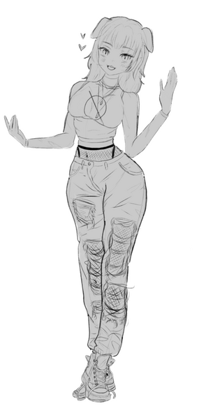 Puppy Girl OC!