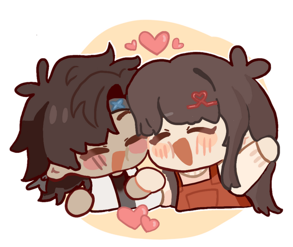 Two Cuties Sticker